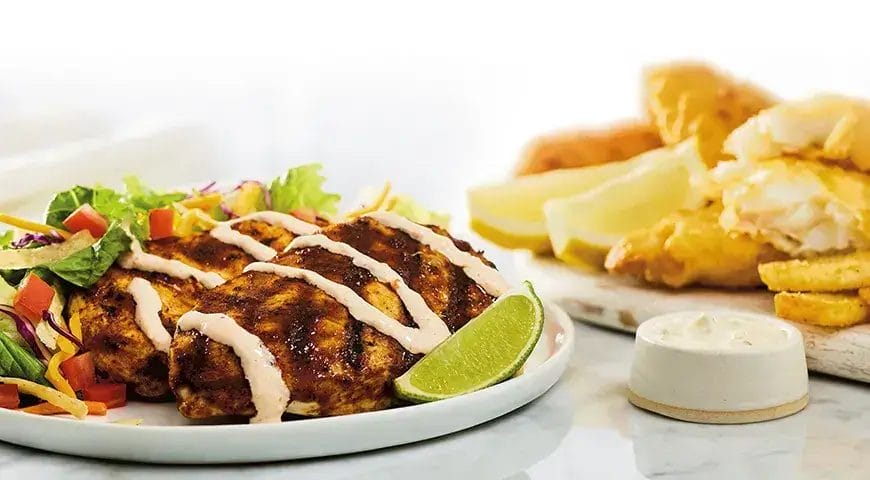 Red Robin Entrées Menu