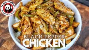 How to Make Panda Express Black Pepper Chicken at Home