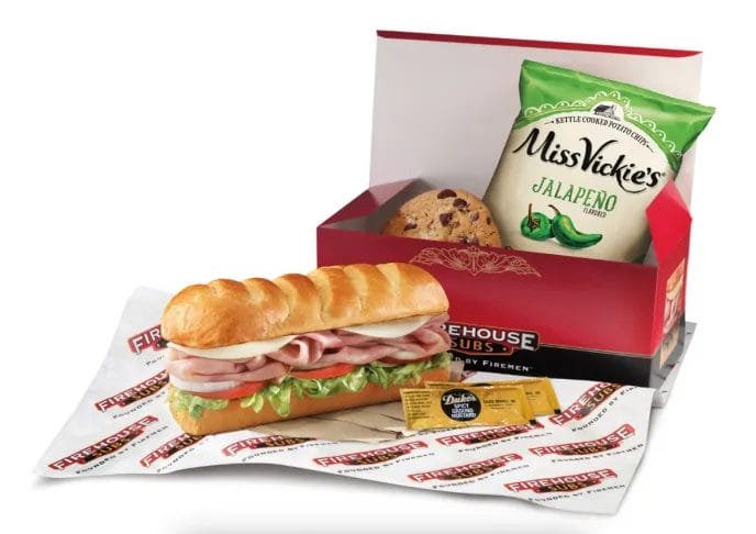 Firehouse Subs Lunch Menu