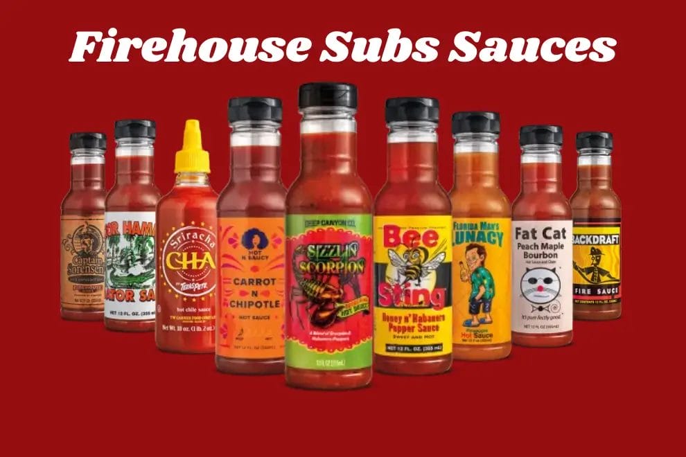 Firehouse Subs Sauces